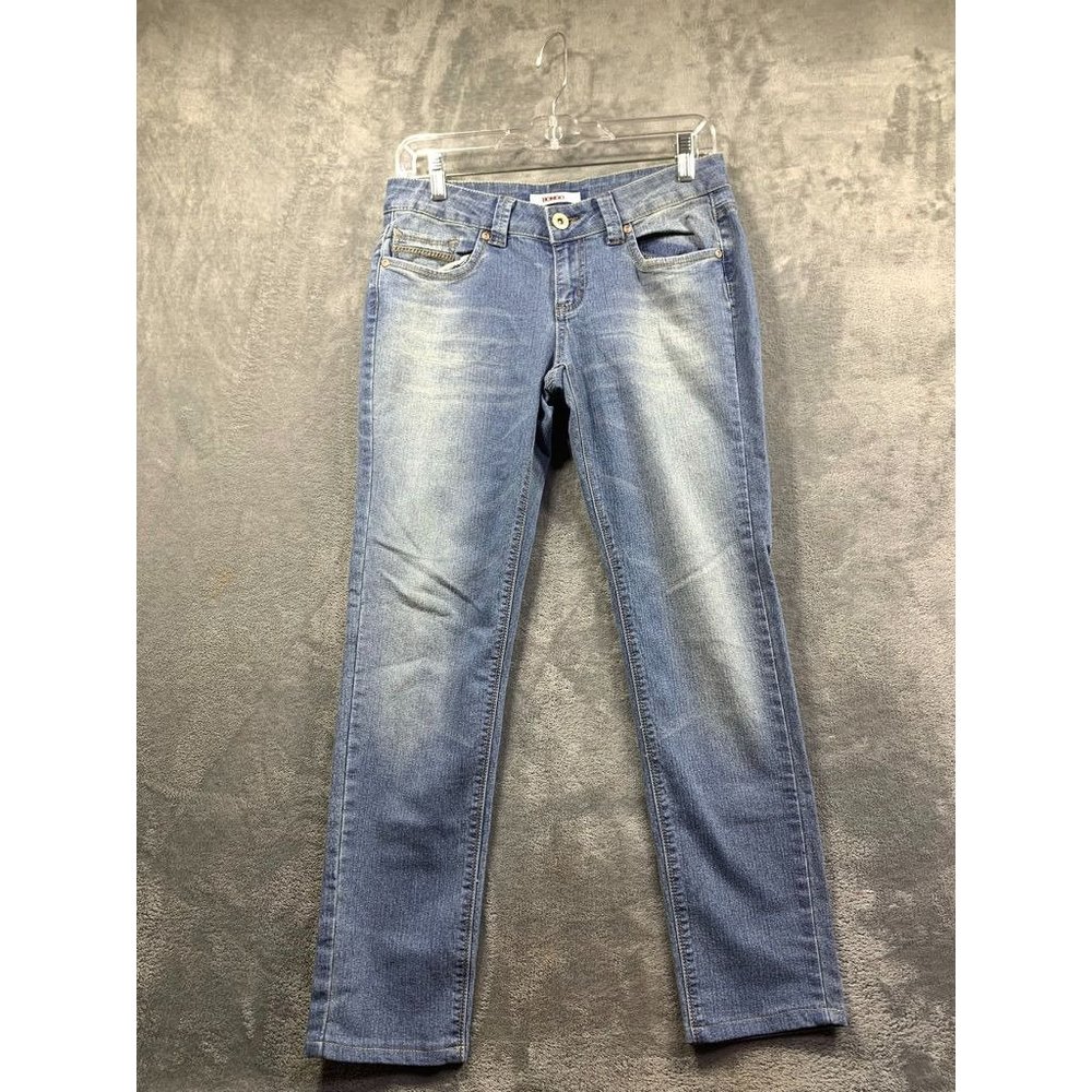 Bongo Blue Straight Jeans For Women Size 7 (885)